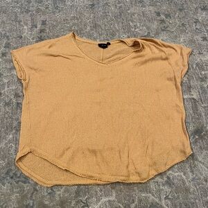 Out from under knit yellow top